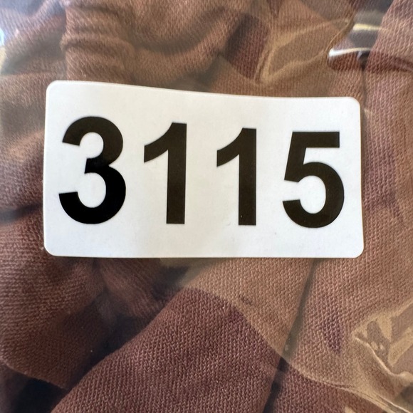 Altar'd State Brown Ruched‎ Long Sleeve Peplum Top Size M Peasant Forest Fairy - Picture 8 of 8